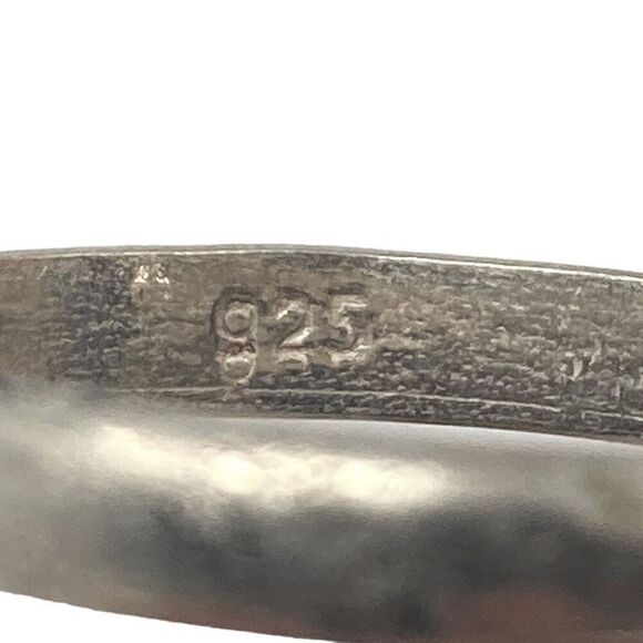 Alexis Bittar Sz 9 Lapis Lazuli Statement Ring 9.25 Y2K Art Nouveau Shiva Shells - Picture 8 of 10